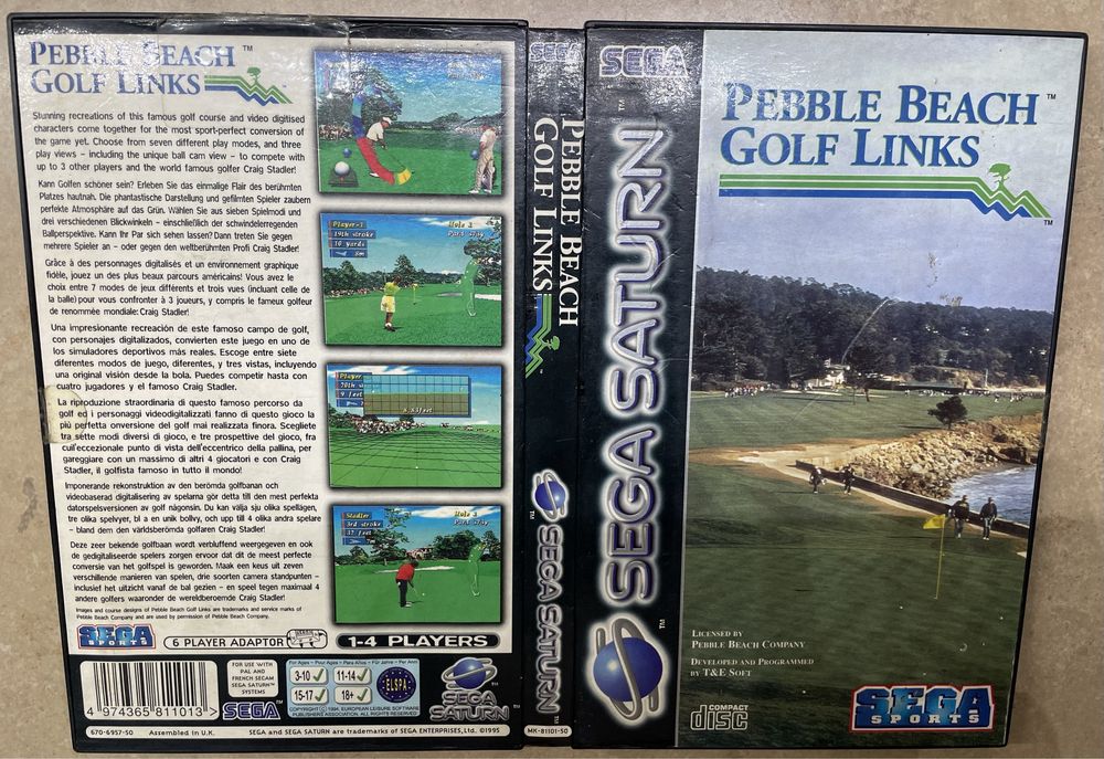 pebble beach golf links sega saturn