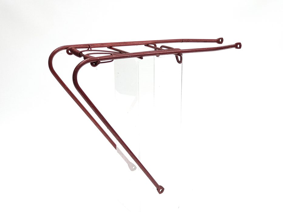 NOWY Bagażnik ZZR FSM Romet Flaming Karat 20 cali bordowy czerwony