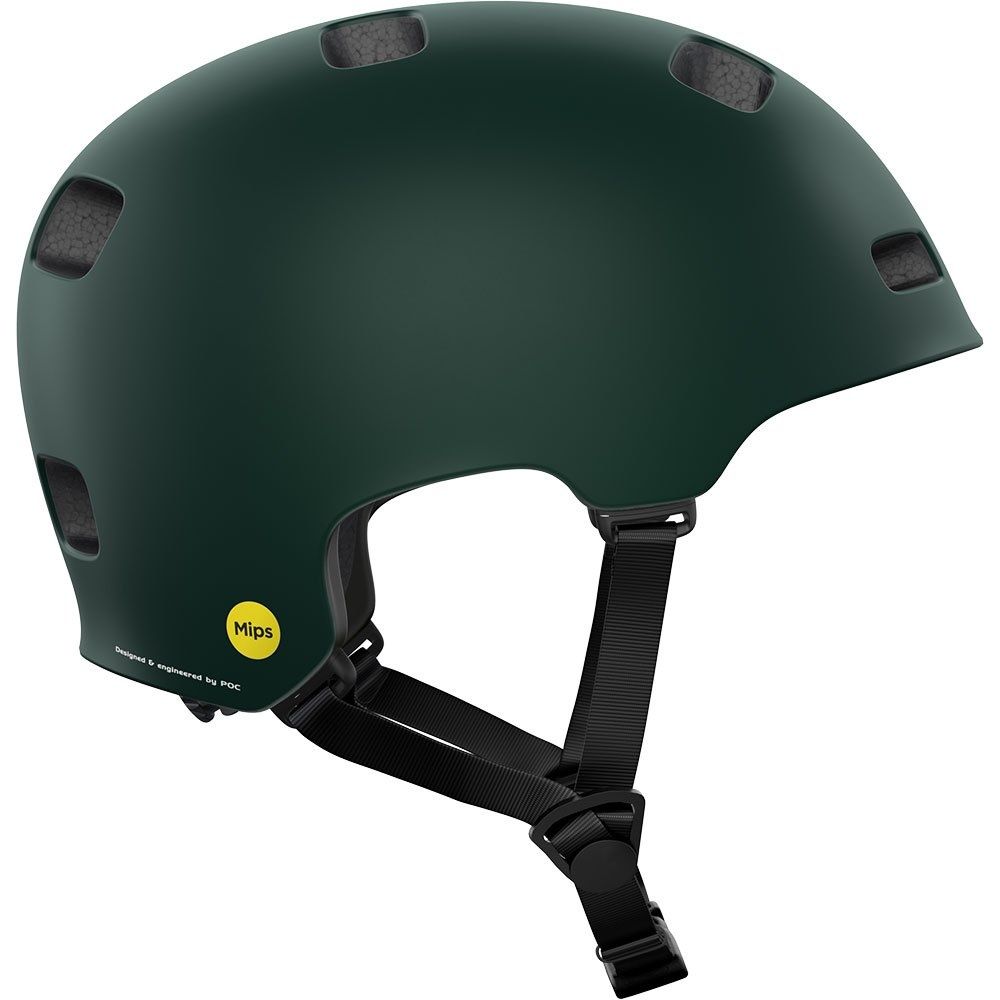 Nowy kask rowerowy POC Crane MIPS (rozmiar 55-58 green matowy