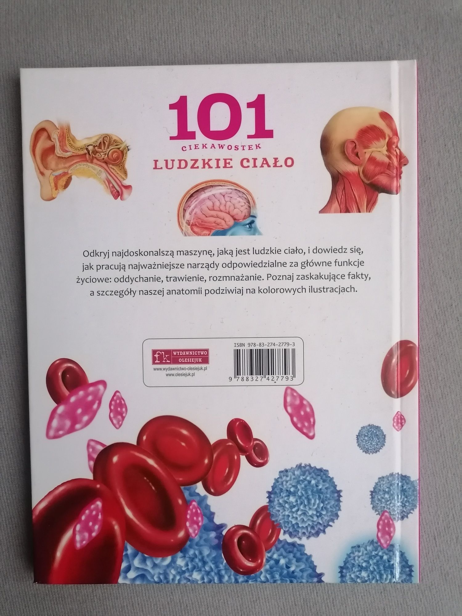 101 ciekawostek, ludzkie ciało