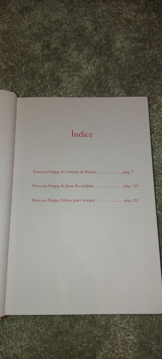 Contos da Princesa Poppy volume 2, 3, 4