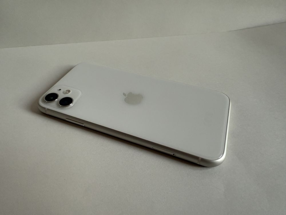 Iphone 11, White, 128GB 100% sprawny