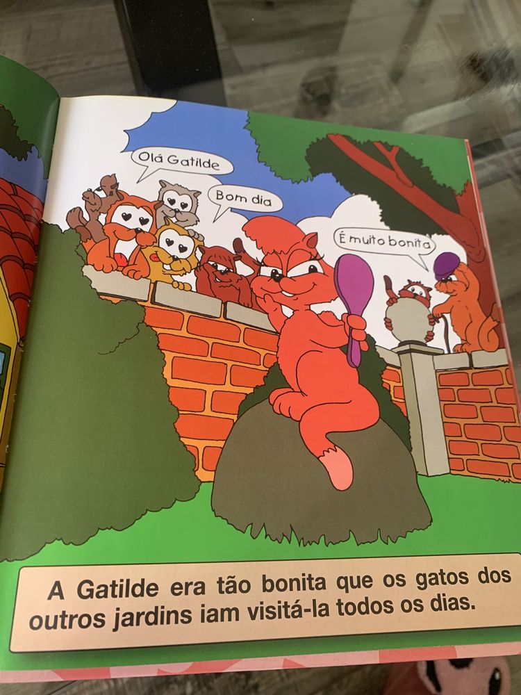 Livro A Gata Gatilde de Ana Maria Magalhães e Isabel Alçada