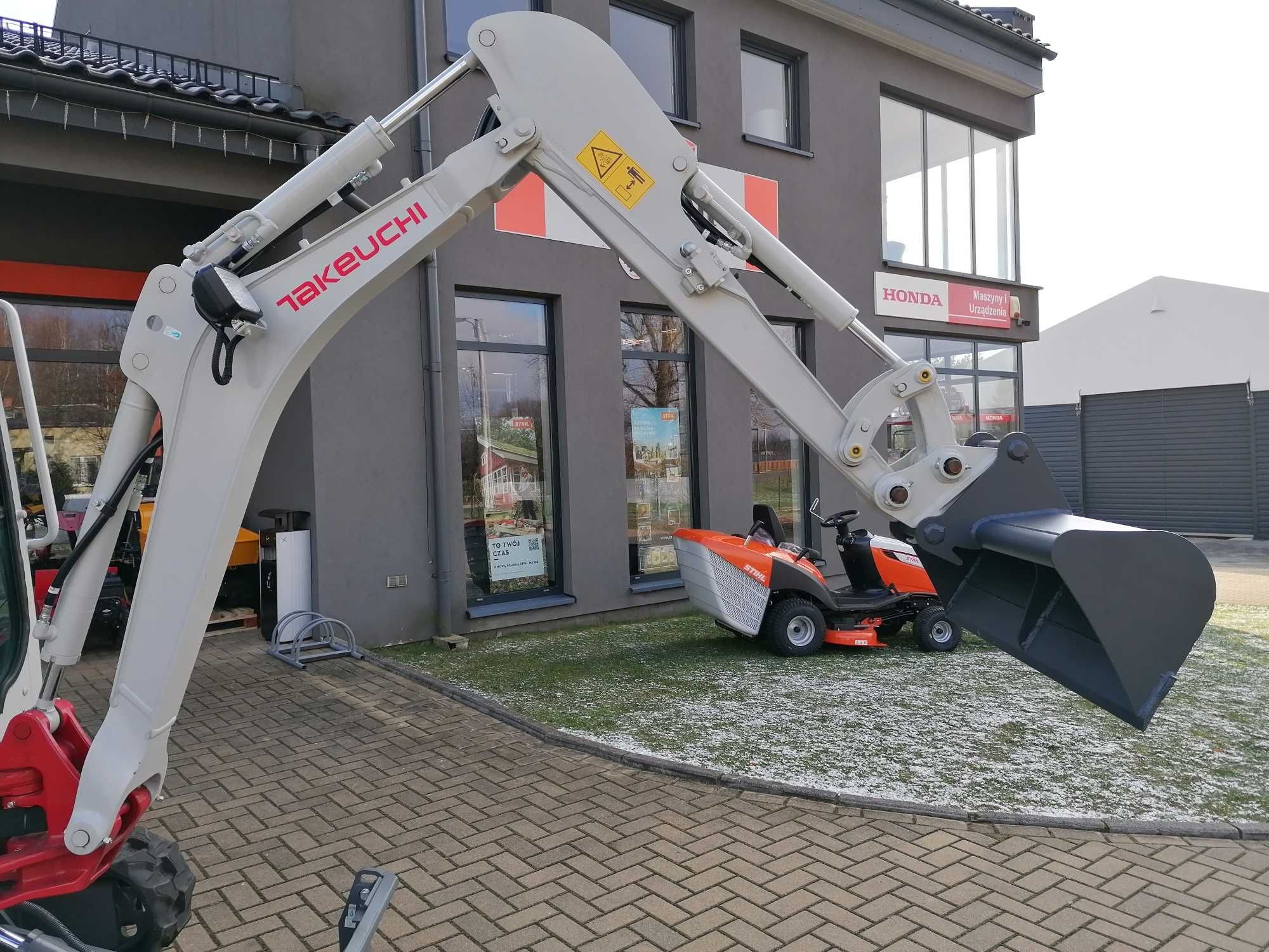 Minikoparka Takeuchi TB216 V0 koparka gąsienicowa – 1,8 t