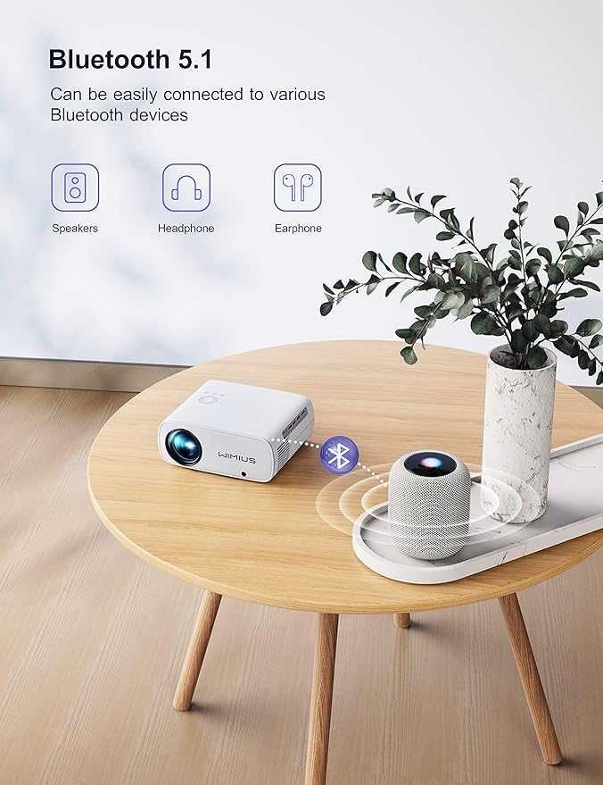 проектор з bluetooth i wifi