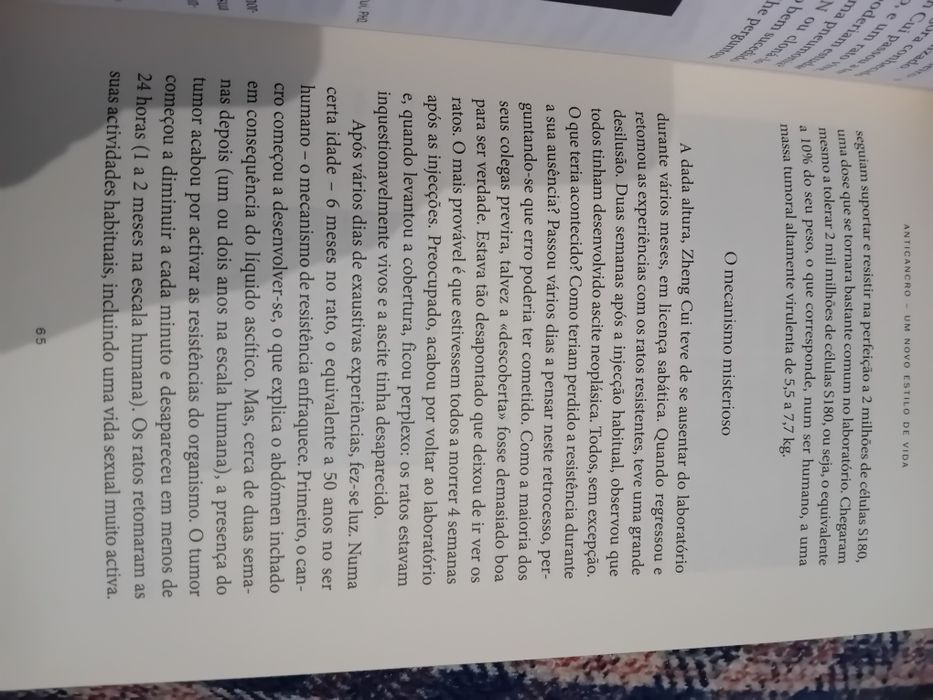 Anti Cancro uma nova maneira de viver