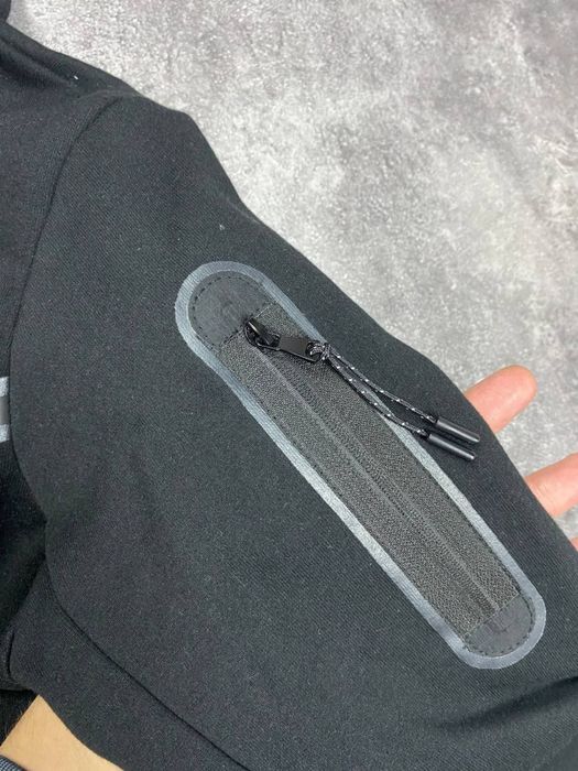 Кофта Nike Tech Fleece чорна/спортивна кофта Nike Tech Fleece/nike теч