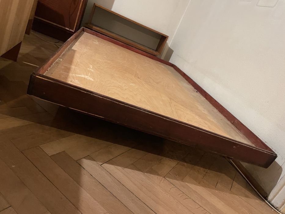 RETRO Łóżko 195/120cm DREWNO!