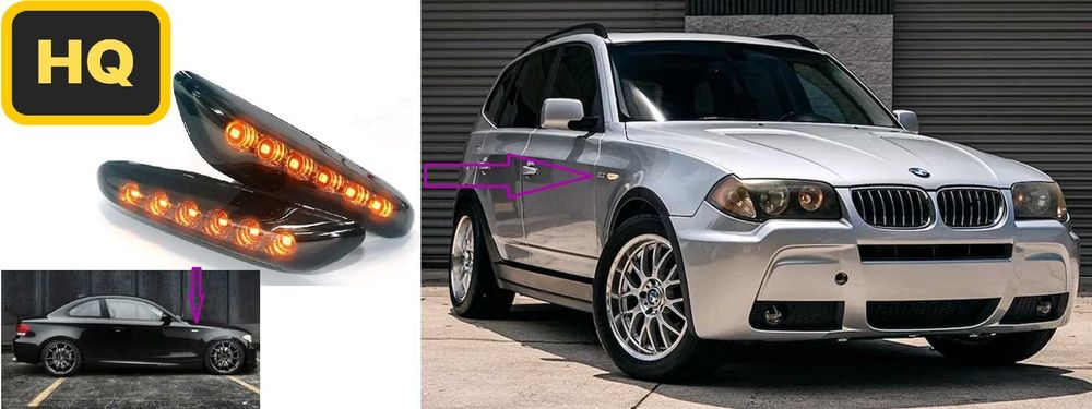 NOWE!   Kierunkowskazy LED BMW 1 . 3  , 5 , X1