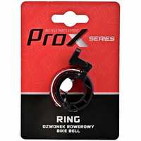 Dzwonek Rowerowy Prox Ring S01 Czerwony Aluminiowy