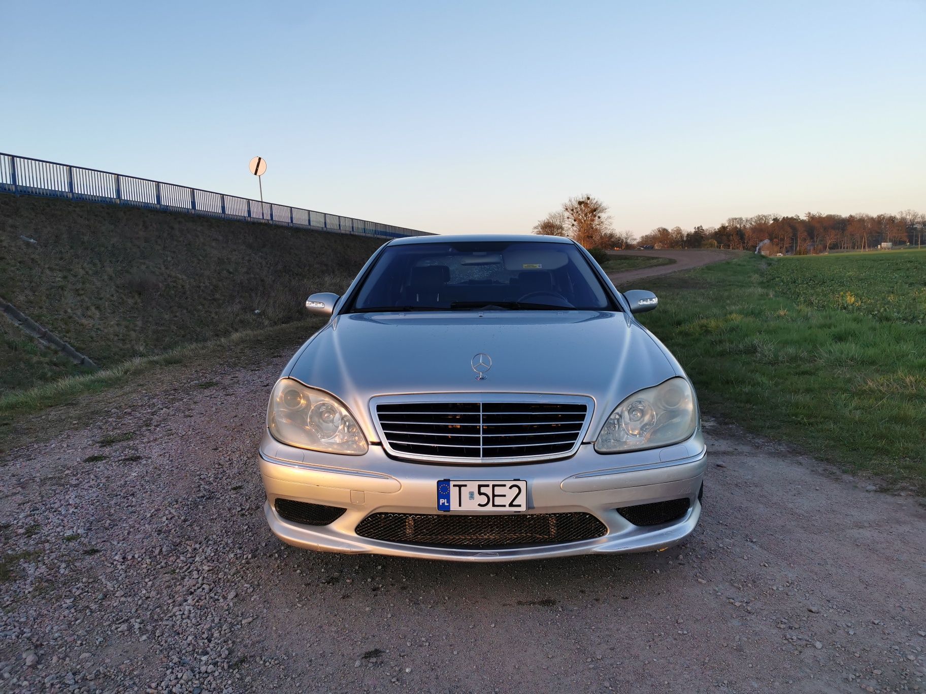 Mercedes S55 AMG Long '04 polift 500km V8 Kompressor 20" M113K e55