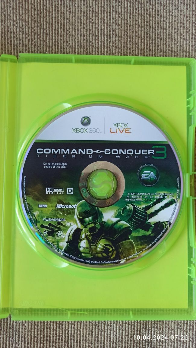 Command and Conquer 3 Tiberium Wars Xbox 360