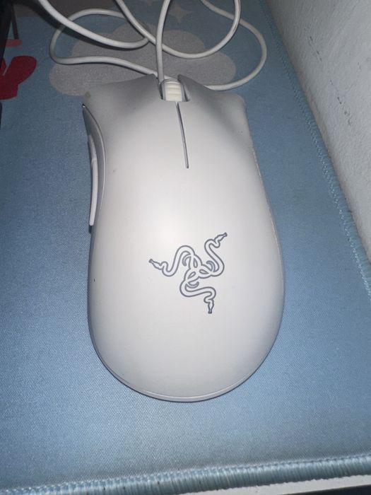 Rato Gaming RAZER Deathadder (6400 dpi - Branco)