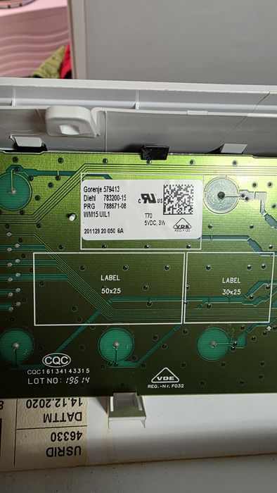 Czesci do pralki gorenje wave active