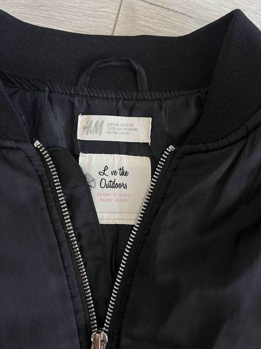Бомпер жіноча осіння куртка жіночий h&m xs s