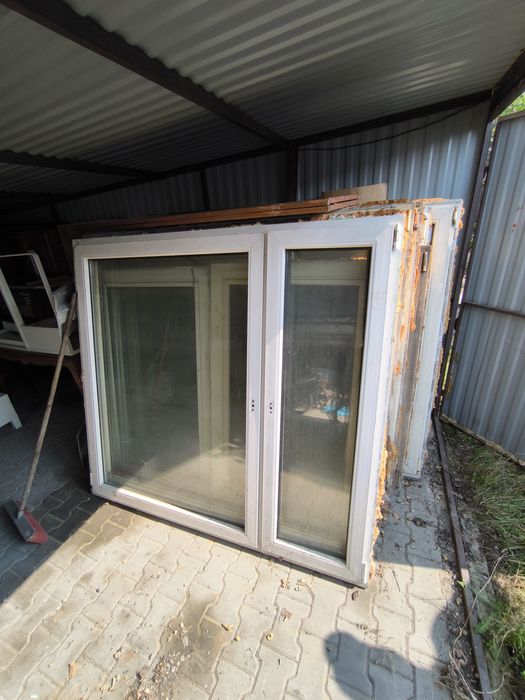 Okna Pcv białe duże