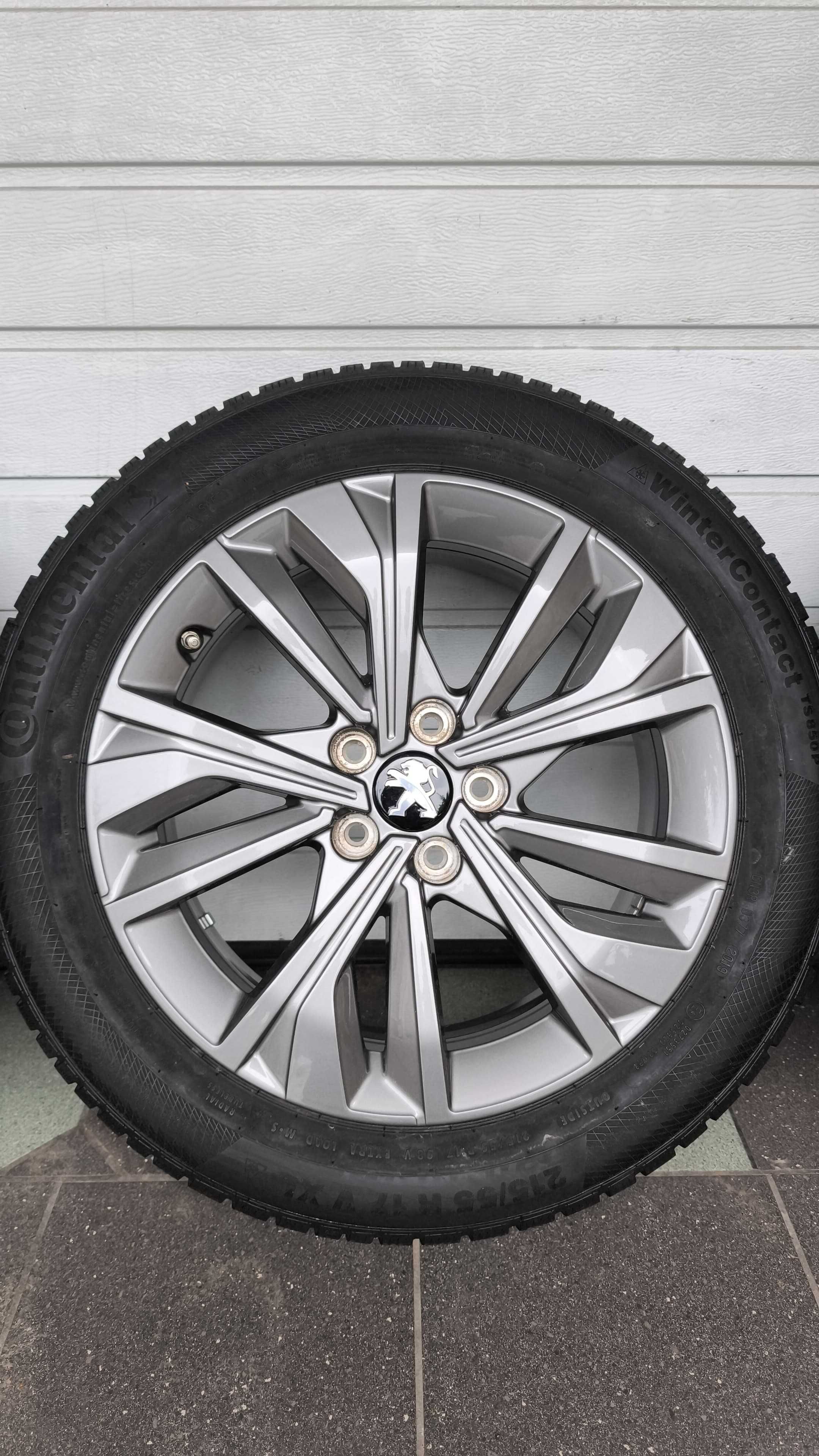 Koła Peugeot 508 II Citroen 17'' 5x108 opony zima 215/55/17  (OL1934)