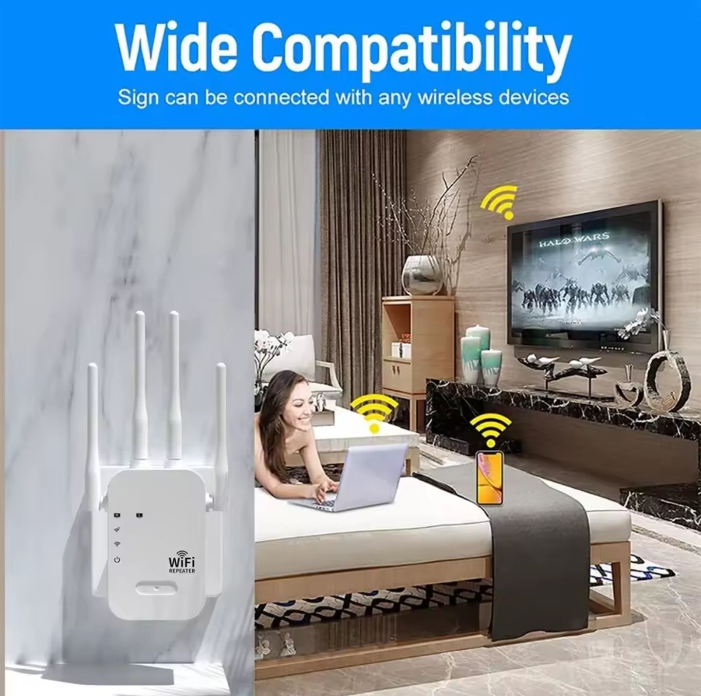 Amplificador de sinal Wireless
