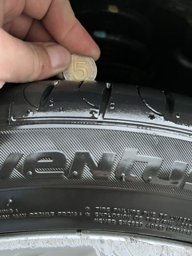 Felgi 17 z oponami Hankook Ventus Prime 2