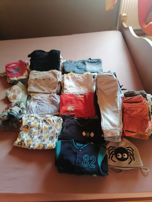 Ubranka dla chłopca rozm 86-92