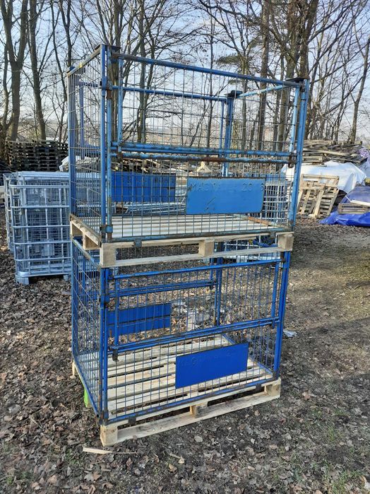 Gitterbox, kosz nadstawka na paletę (120×80cm) RÓŻNE MODELE I WYMIARY