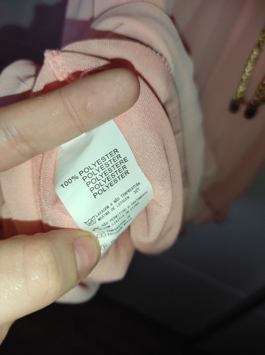 Vestido rosa claro de cerimônia - novo