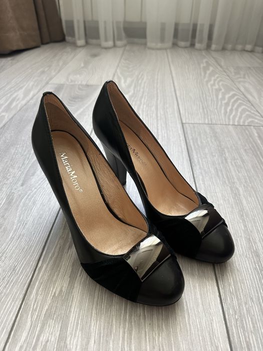 Туфлі жіночі шкіряні, 38р (24,5см)