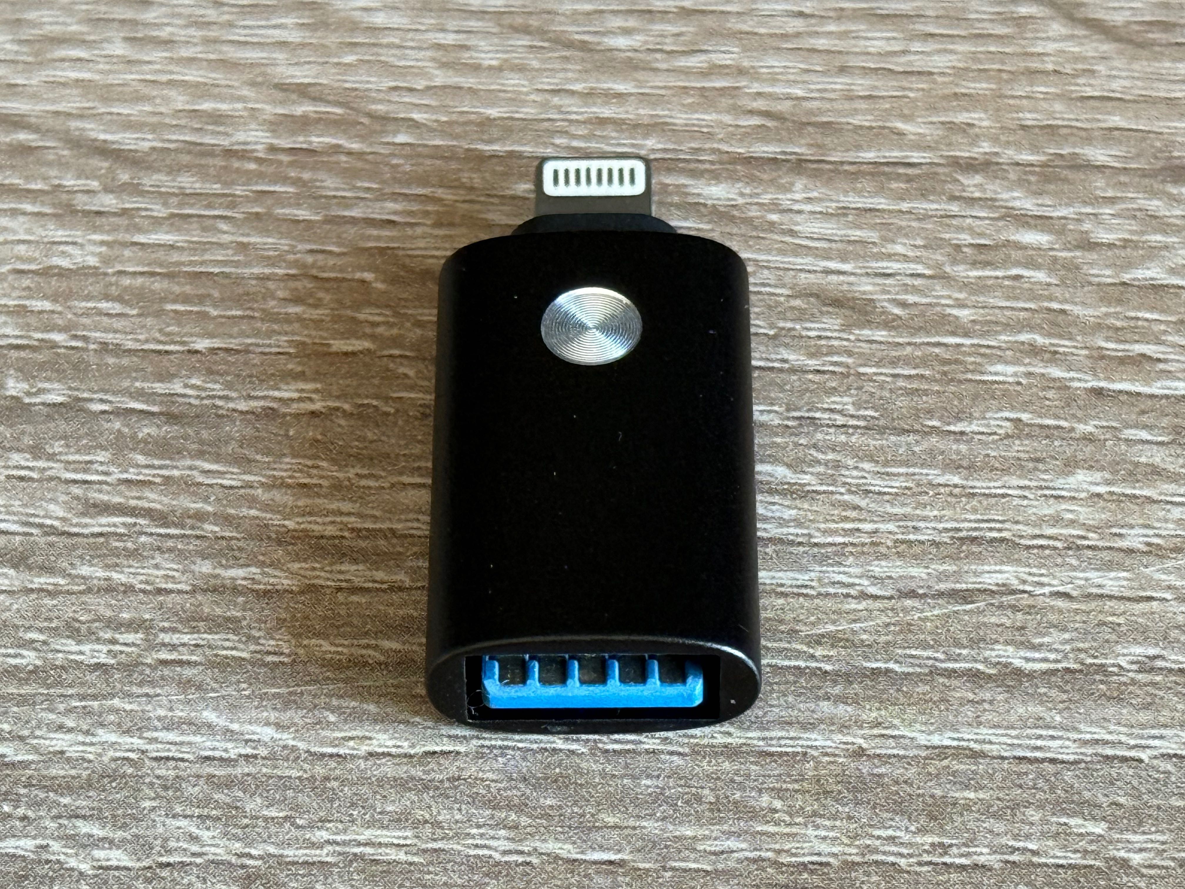 Solidna przejściówka do iPhone iPada lightning na USB