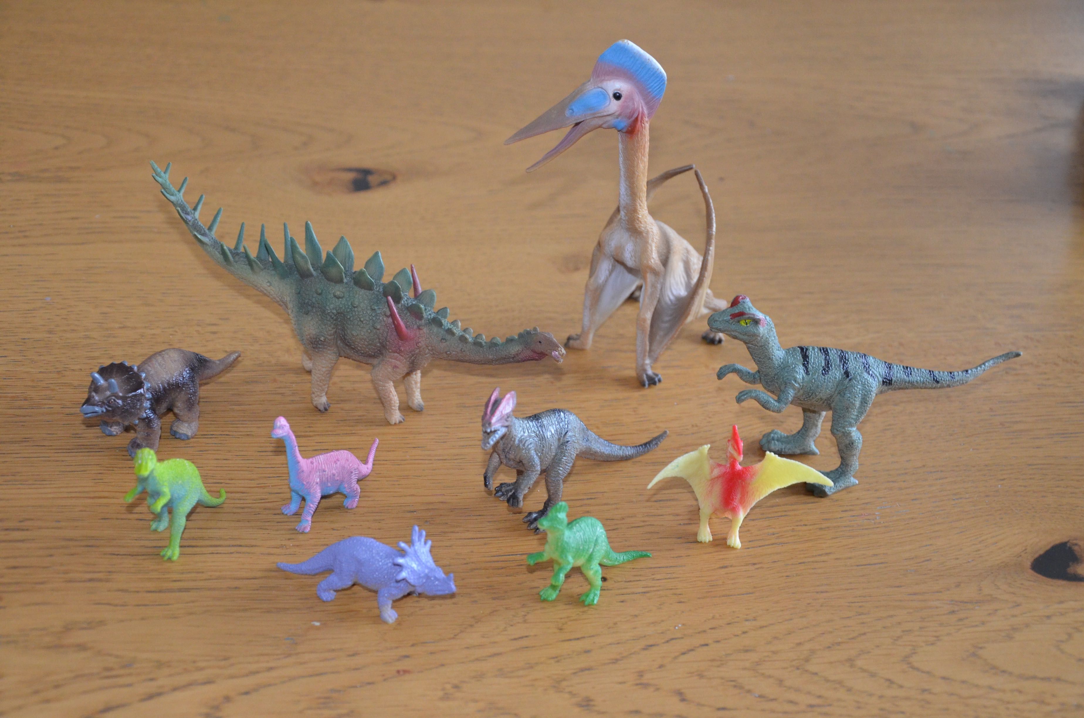 10 szt. dinozaury zestaw