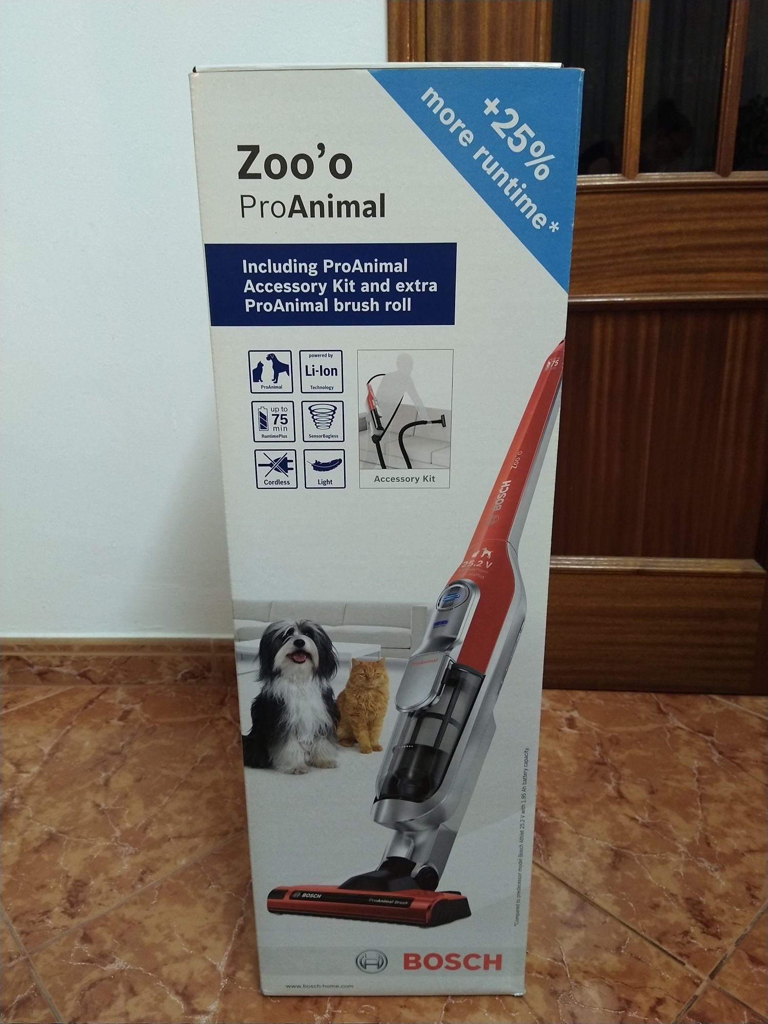 Acessórios para Aspirador Vertical Bosch Zoo'o proAnimal casa carro.