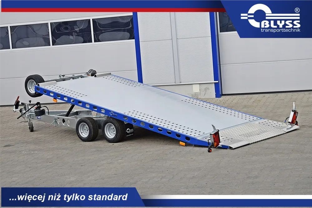 Blyss Merkur 3000 PRO  Nowa Laweta, uchylna, panel aluminiowy, DMC 3000 KG, koła 10"