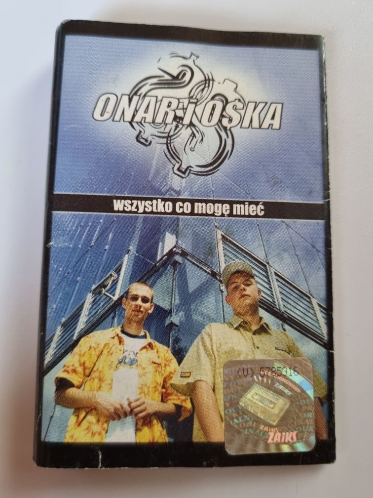 Onar i Ośka- Wszystko co mogę mieć,  kaseta magnetofonowa , polski rap