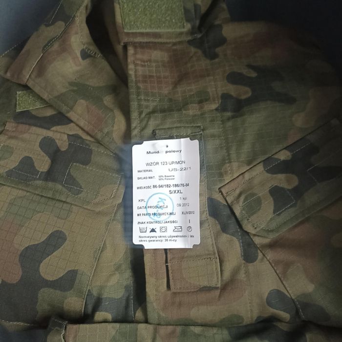 Mundur wojskowy wzór nieaktualny