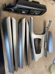 Listwy dekory boczki tunel deske BMW f25 f26 x3 x4 aluminiowe m pakiet