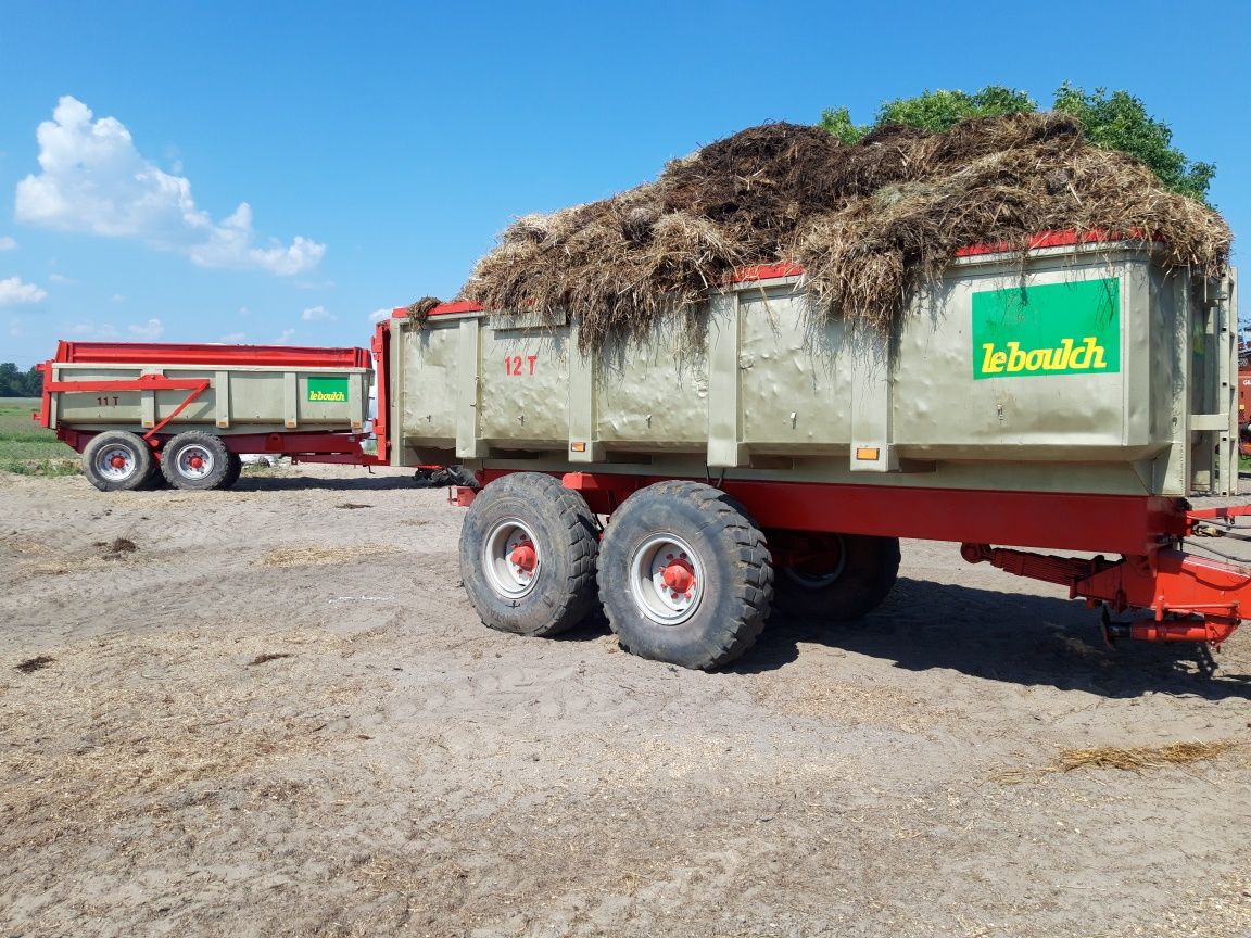 Przyczepa skorupowa Leboulch 12 ton