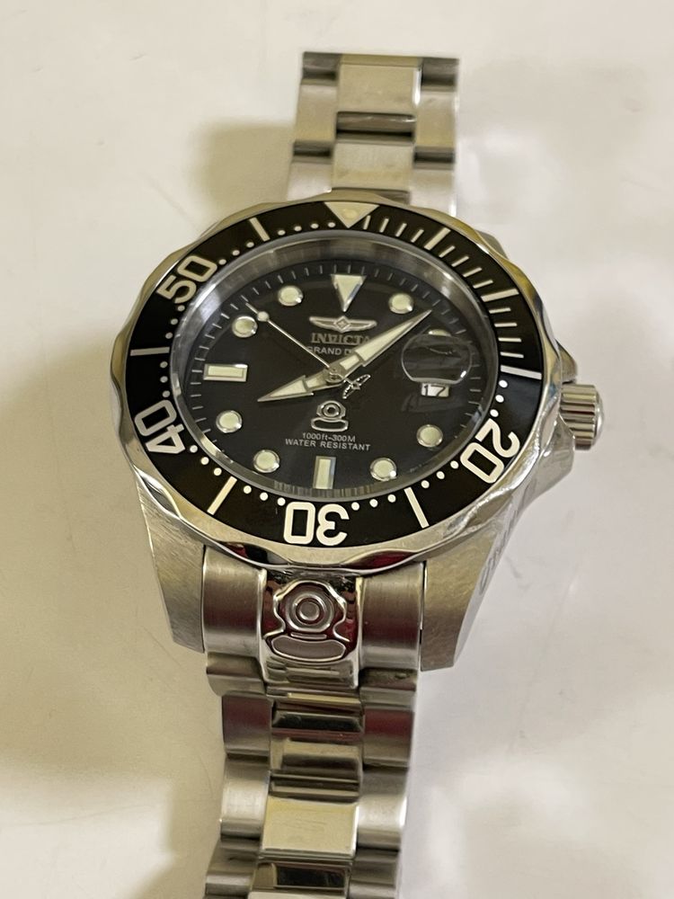 Мужские автоматические часы Invicta Grand Diver 3044 —47 мм