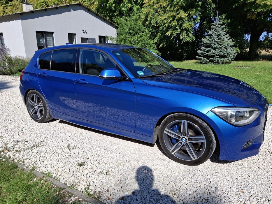 BMW Seria 1 Estoril Blue M-Pakiet X-Drive