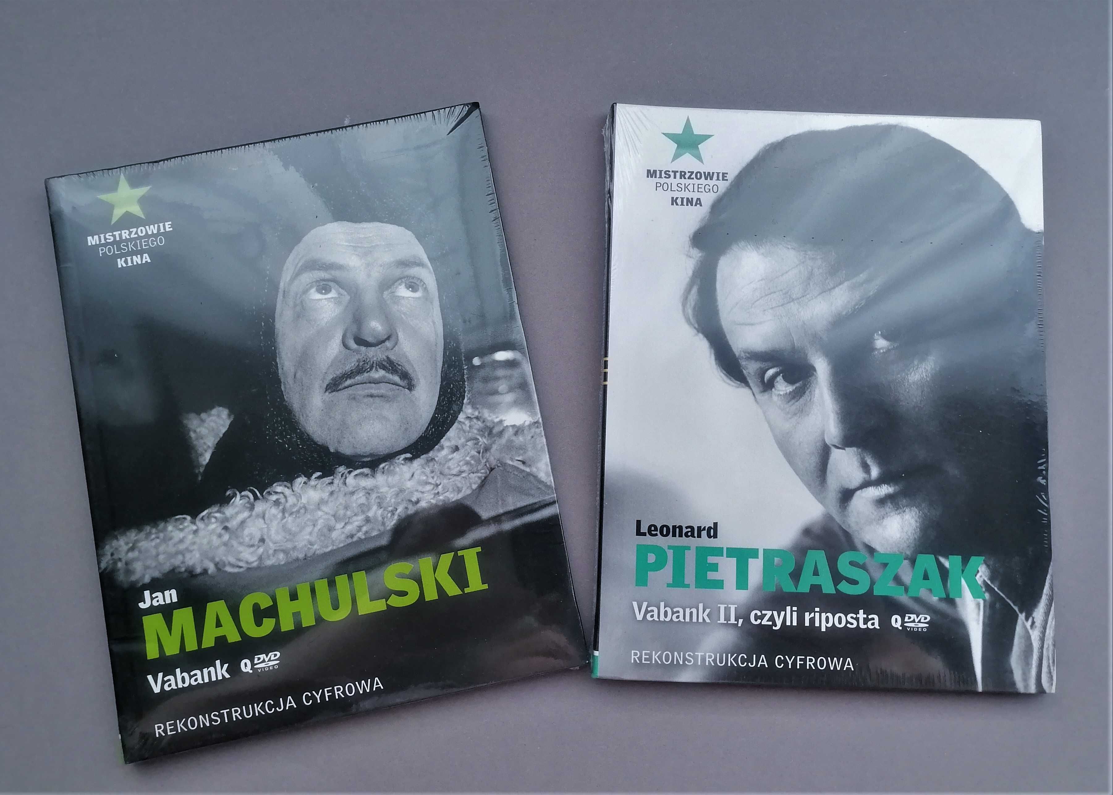 Vabank + Vabank II - Machulski, Pietraszak - DVD (folia)