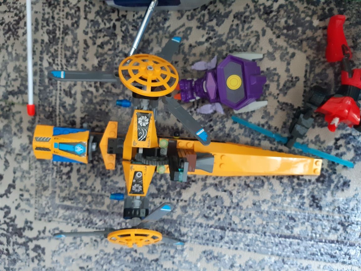 Zestaw transformers plus lego