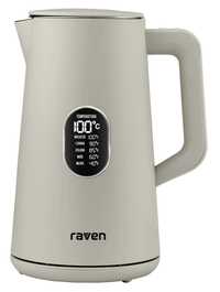 Czajnik Raven EC024S 1,5l 1800W Regulacja temperatury szary nowy