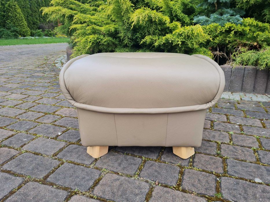 Skórzana pufa Puf Siedzisko