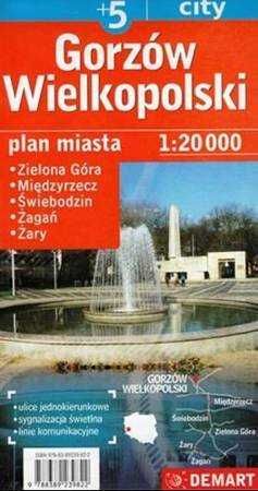 Gorzów Wielkopolski. Plan miasta 1:20 000 Demart (Nowa)