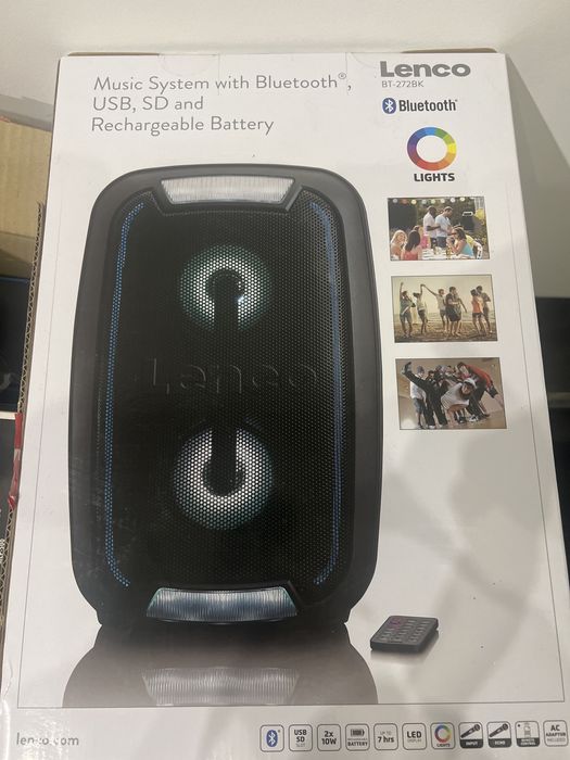 głośnik LENCO bt-272bk