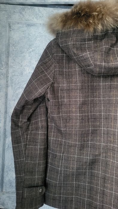 Замшеві ботфорти 39 зимова жіноча куртка М