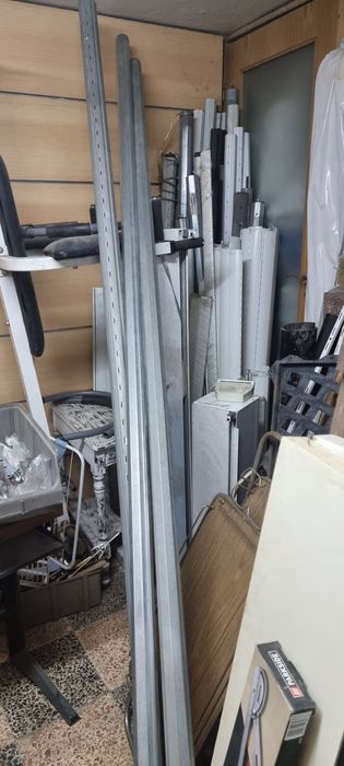 Estores diversos e material