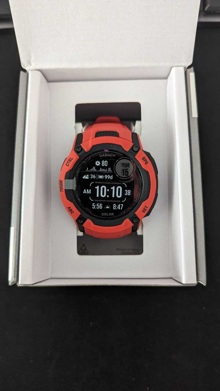 Garmin Instinct 2X Solar Flame Red