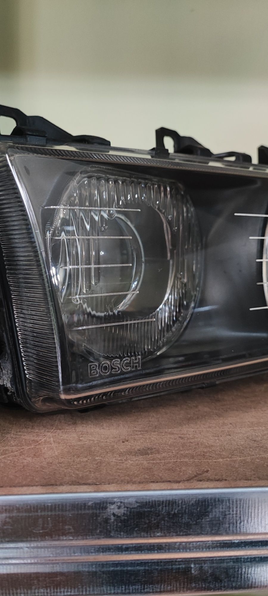 BMW e36 Lampy BOSCH Soczewka NOWE Szkła Regeneracja Reflektory super!