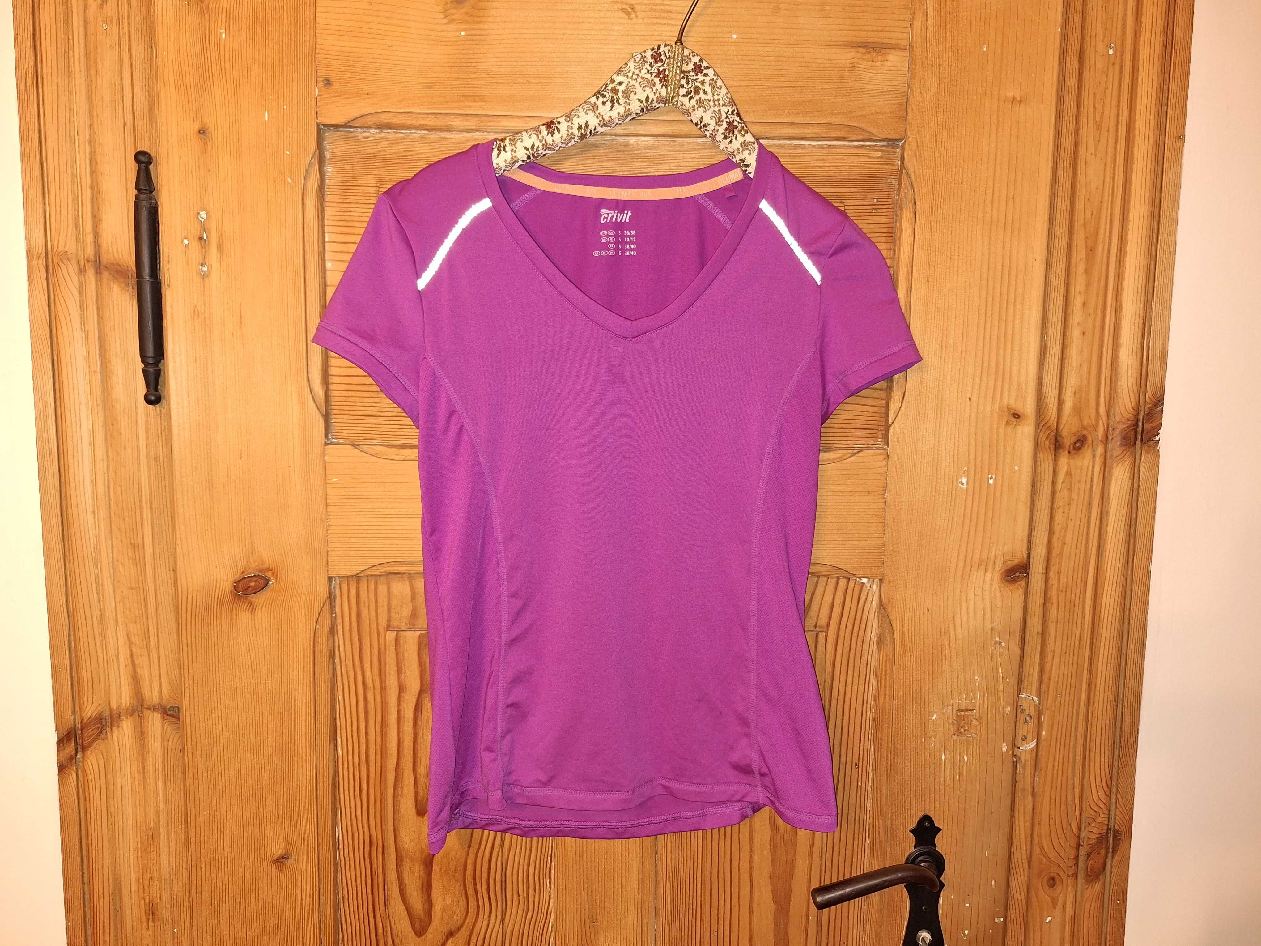 CRIVIT t-shirt sportowy damski różowy roz 36/38