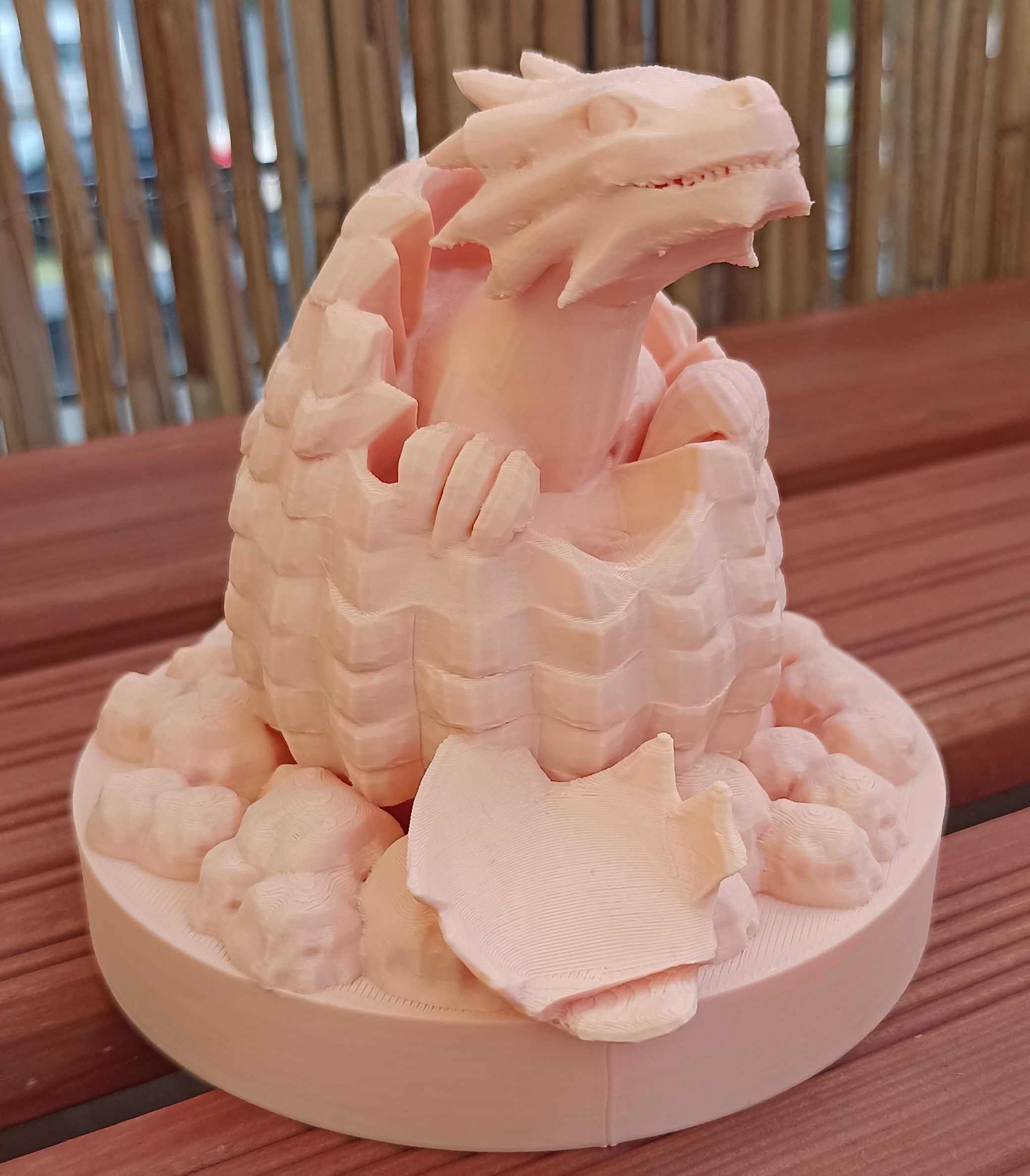 Figurka Odrodzenie Smoka - druk 3D prezent upominek ozdoba kolekcja