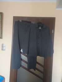 Piżama męska komplet zestaw bluza spodnie bawełniana 38 M